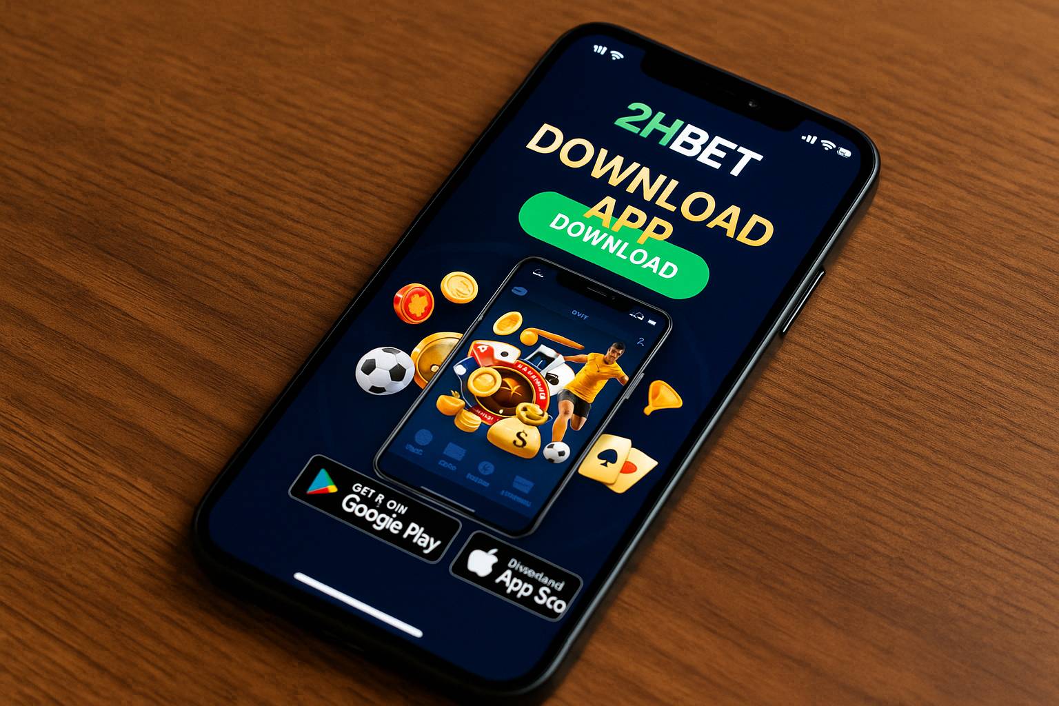 Baixar o 2HBETCassino App