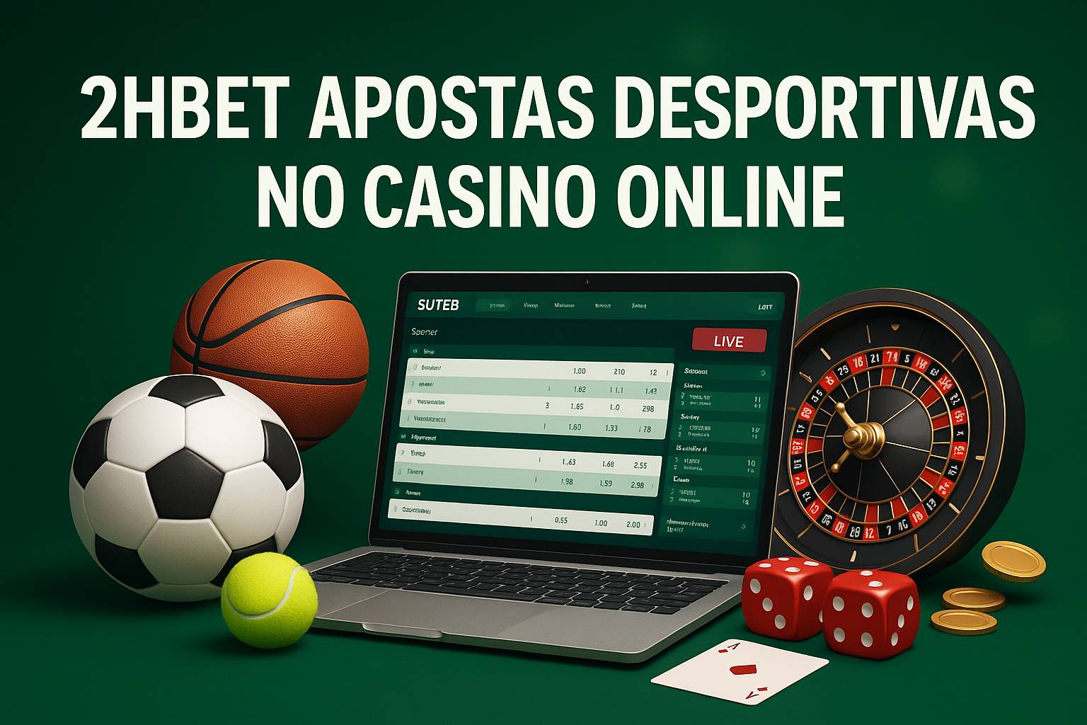 Apostas esportivas no cassino online 2HBET