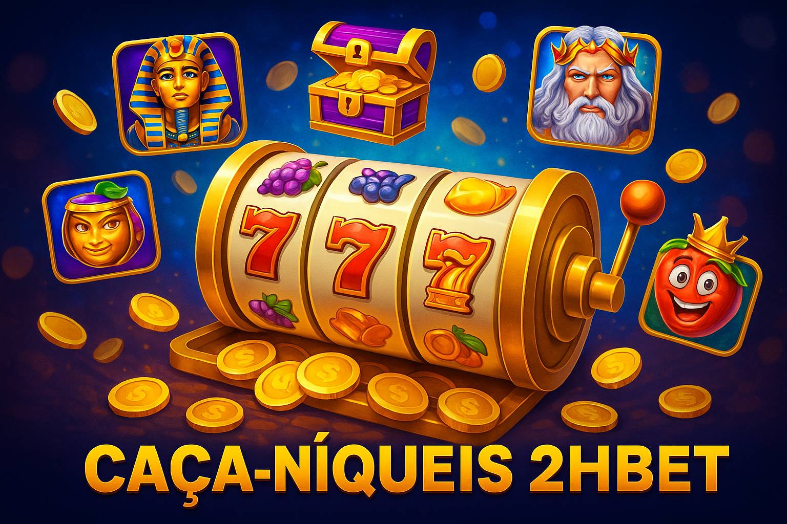 Explore o mundo das slot machines no 2HBETCasino